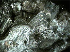 A photo of the mineral arsenopyrite